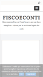 Mobile Screenshot of fiscoeconti.it