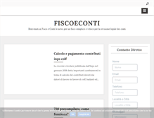 Tablet Screenshot of fiscoeconti.it